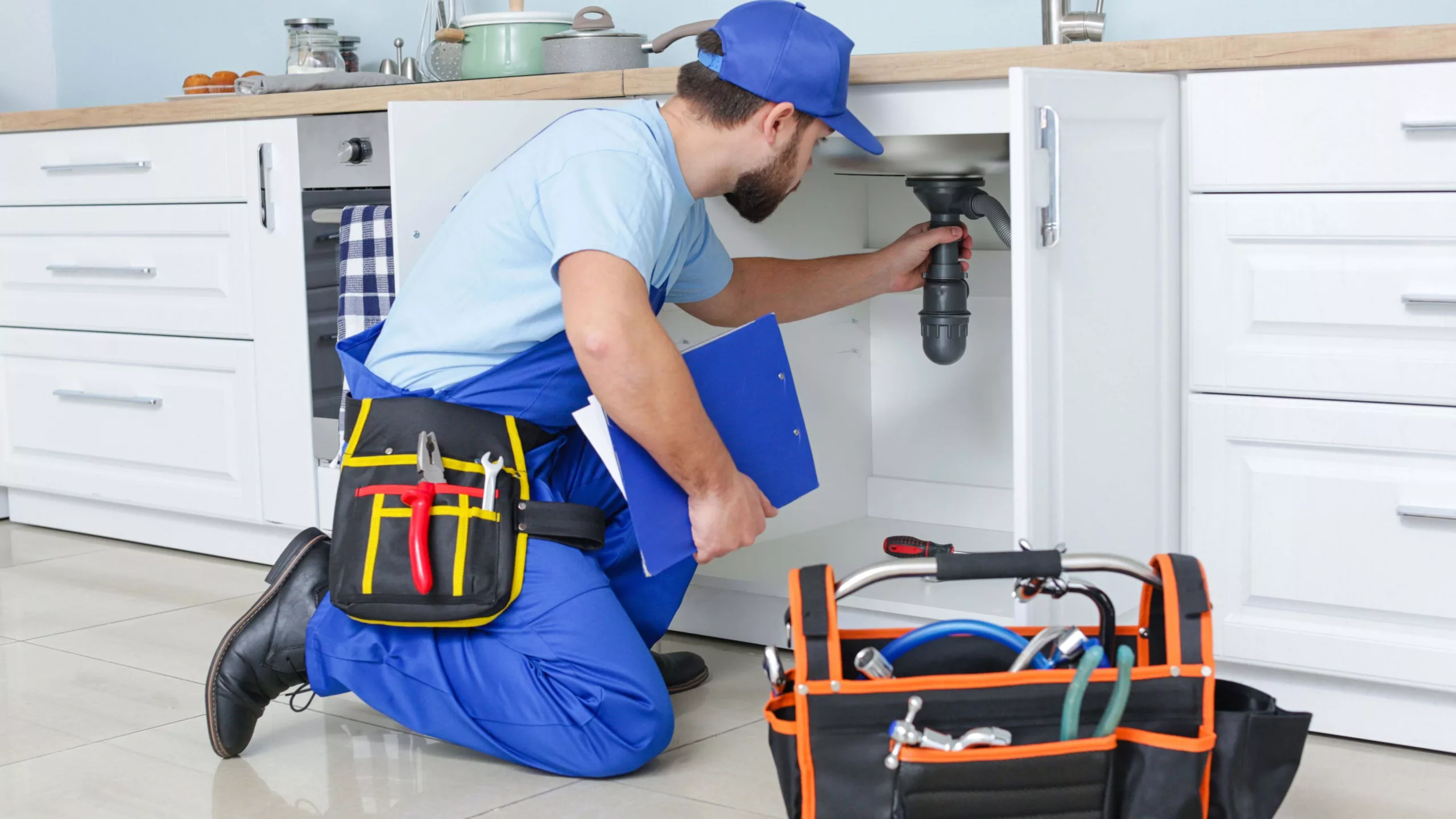 Travaux de plomberie