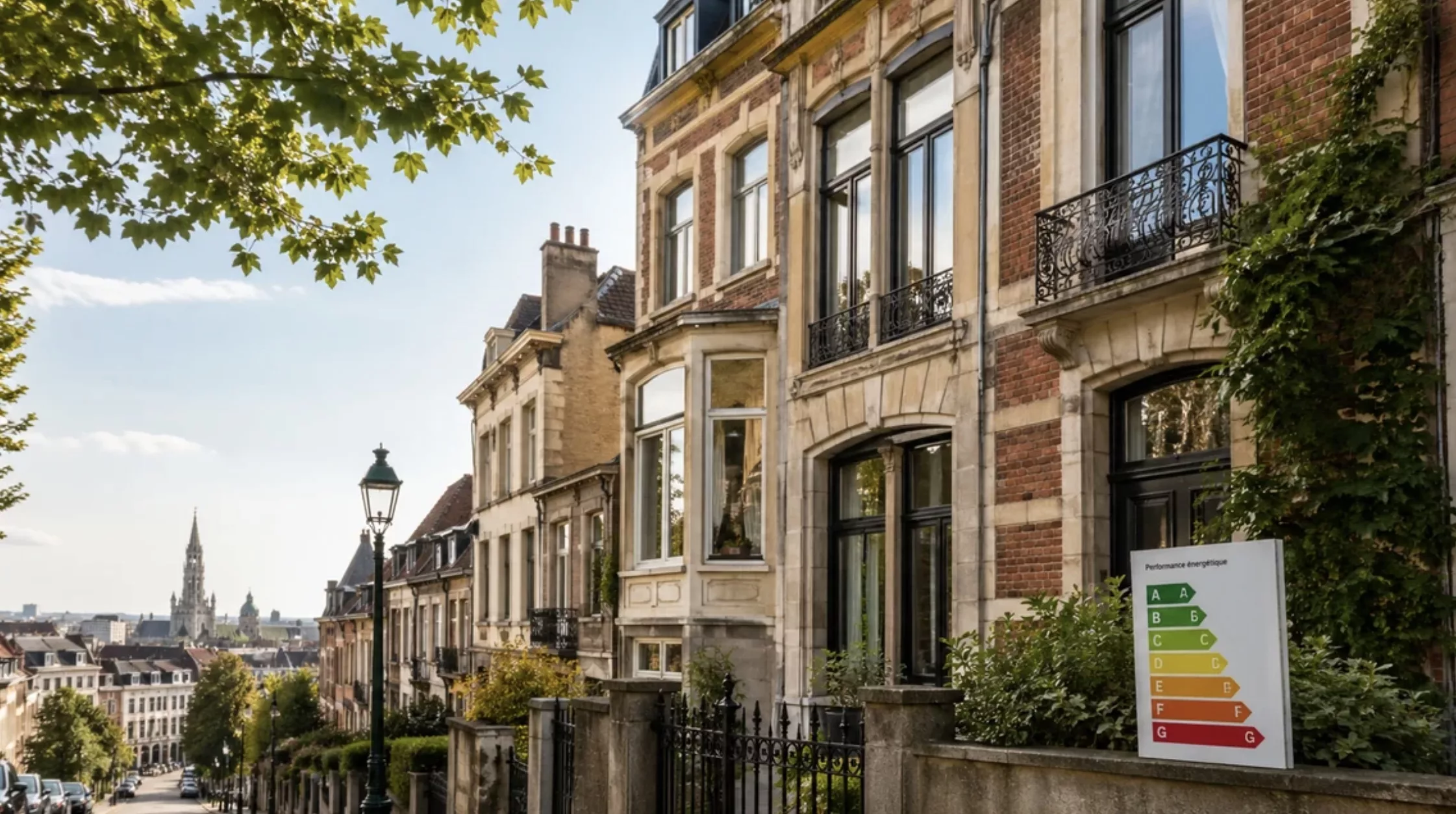Objectif PEB 2033 à Bruxelles